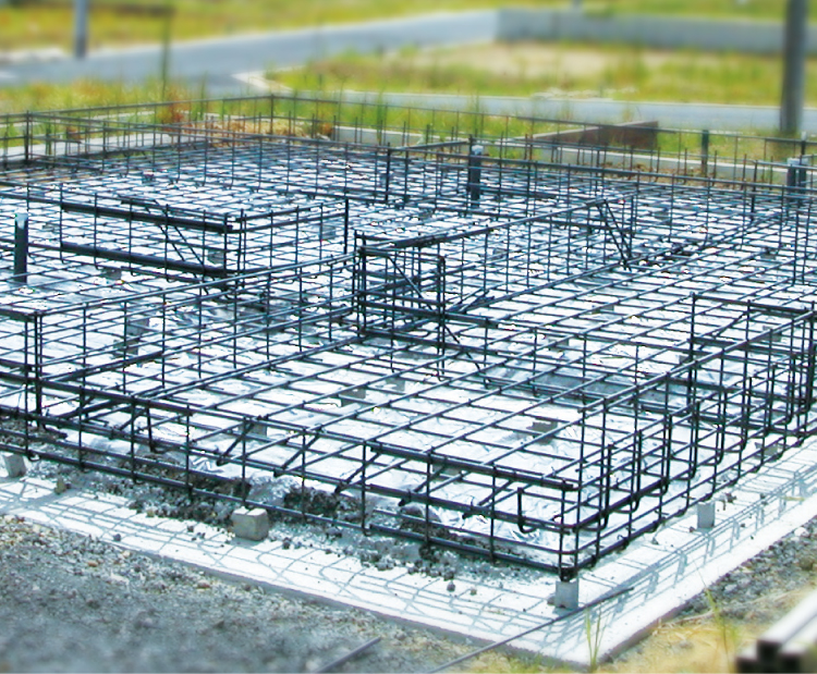 FX-WOOD工法の構造イメージ