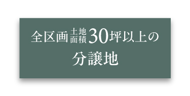全区画土地面積30坪以上の分譲地