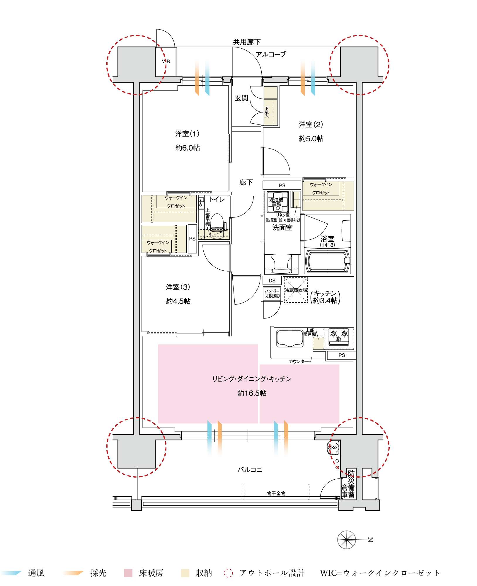 Etypeの間取り図