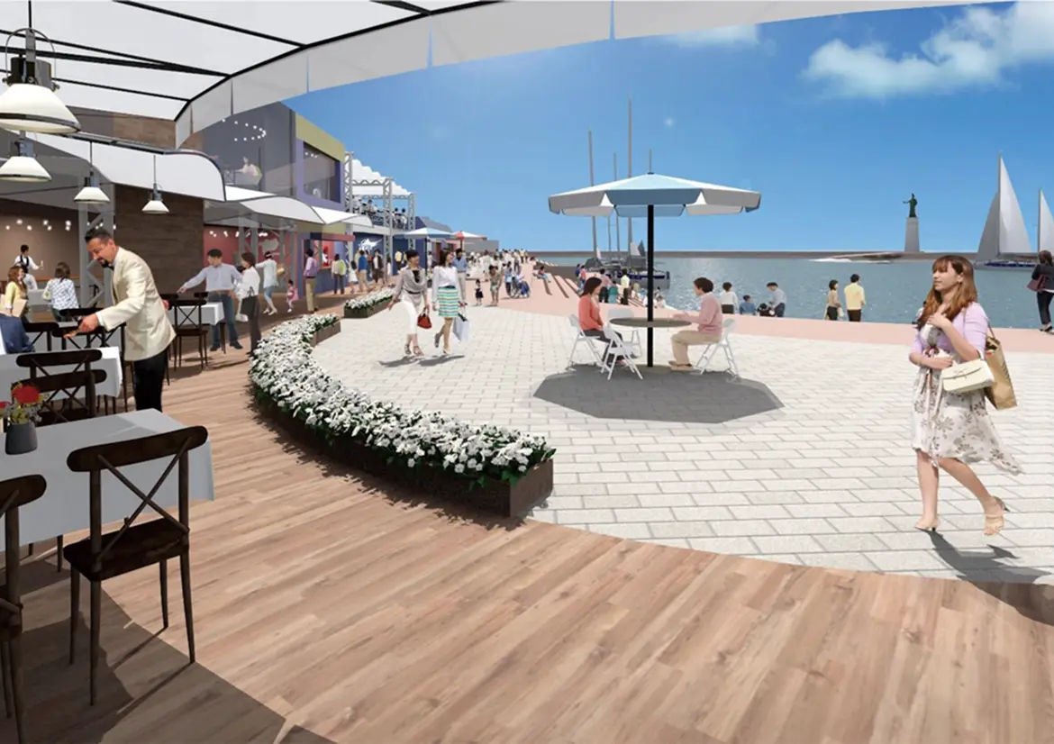 堺旧港［提供：堺市］