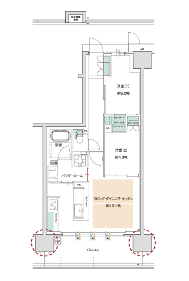 間取りCタイプ