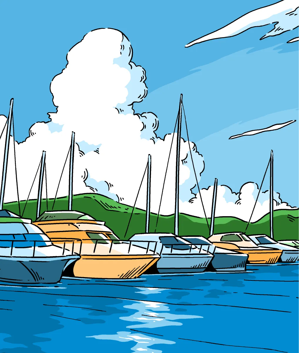 HARBOR LOCATION リゾート気分を愉しむハーバー