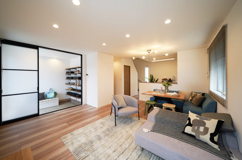 カウンターソファ