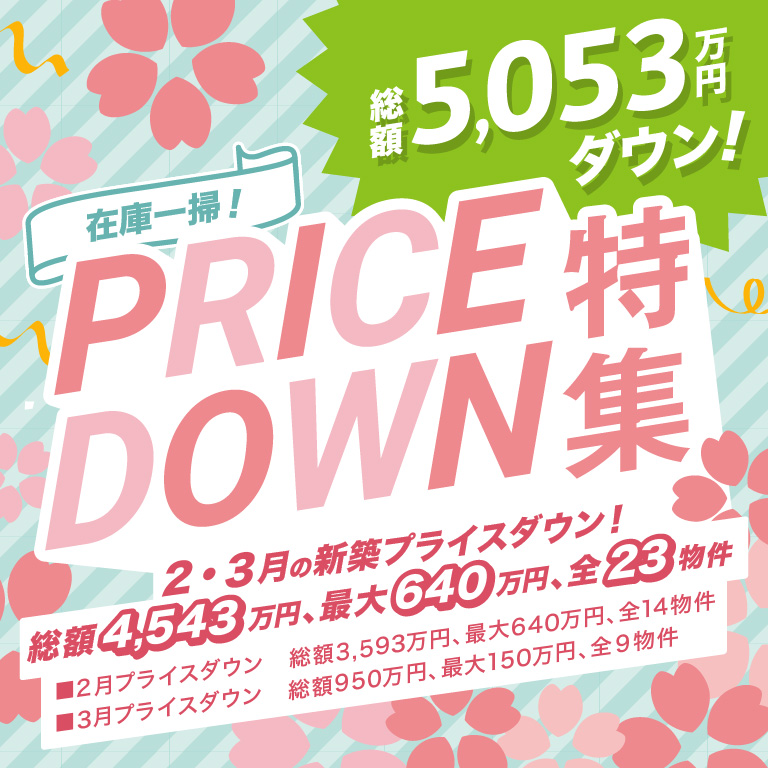 プライスダウン特集