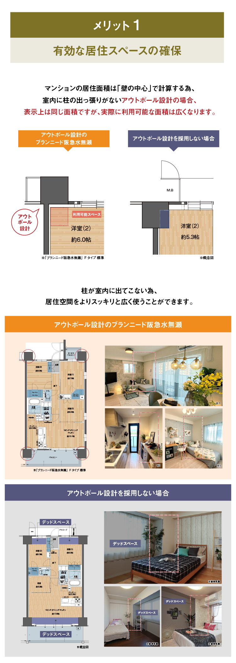 公式】ブランニード阪急水無瀬｜アウトポール設計