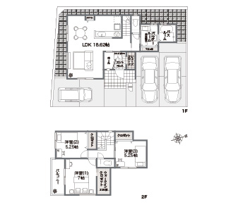 【レア善明寺】月々支払い5万円台～！LDKを彩るアイランドキッチンが魅力の家
