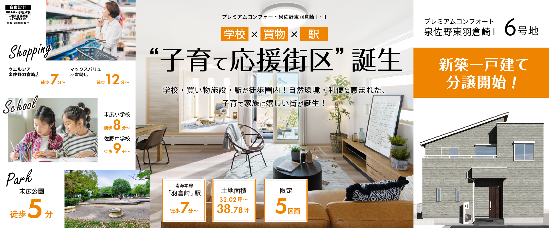 プレミアムコンフォート泉佐野東羽倉崎Ⅰ・Ⅱ
