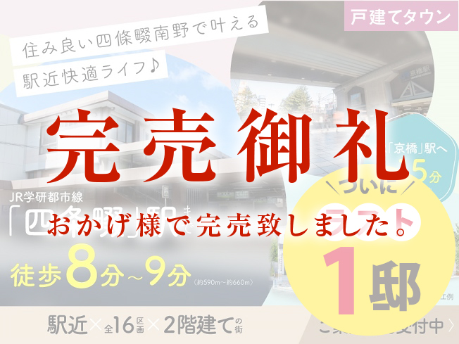 アフュージアガーデン四條畷南野