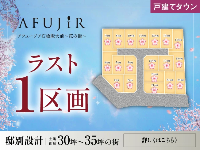 アフュージア石橋阪大前～花の街～