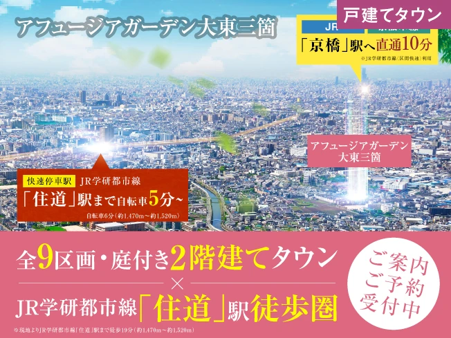 アフュージアガーデン大東三箇