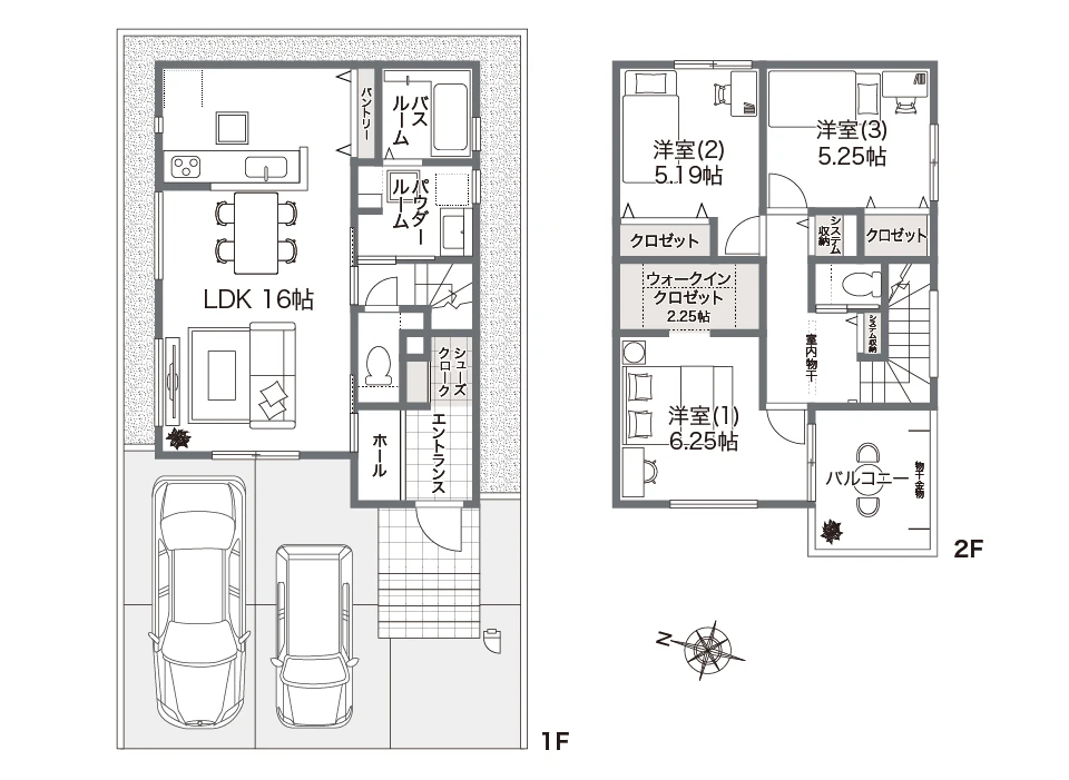 整う収納とスムーズな家事動線で、毎日が心地よく片付く住まい。