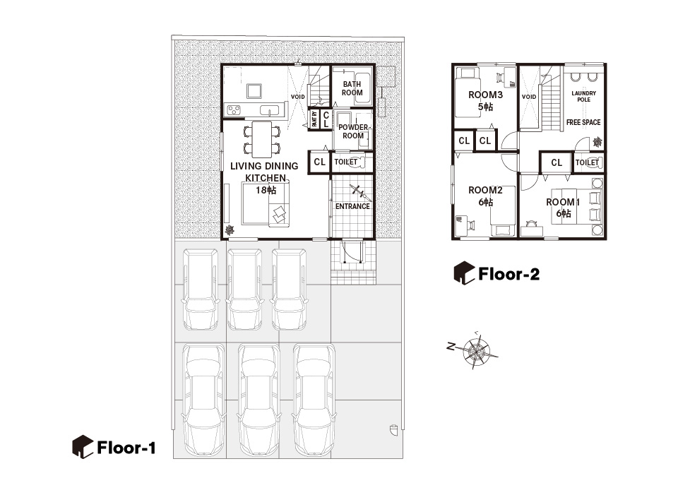 シンプルながらも洗練されたレイアウトで、暮らしに“自分らしさ＂を。
