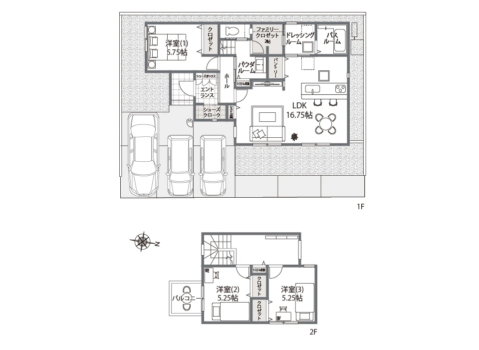 収納も動線も、心地よく整う。家族の暮らしになじむ家