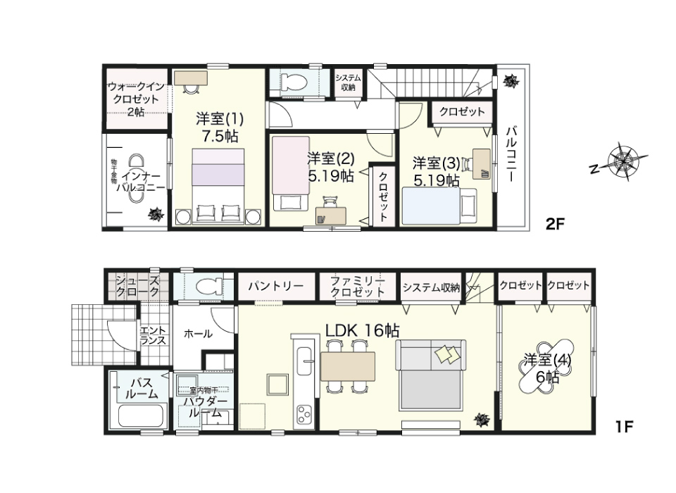 暮らしやすさと心地よさを両立した、快適設計