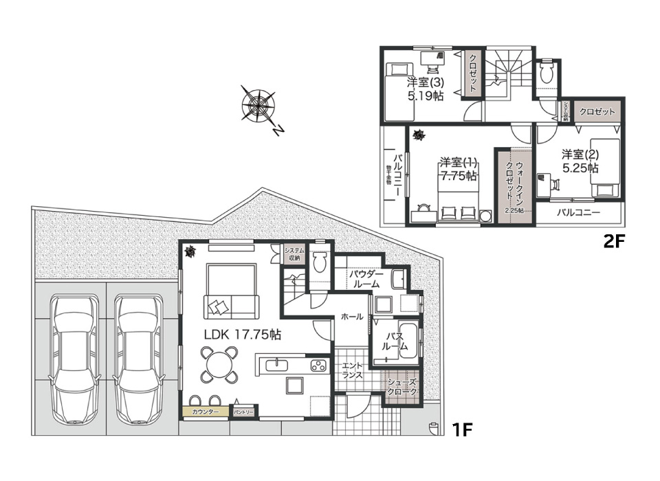 家族団らんと、それぞれの時間も大切にする快適設計