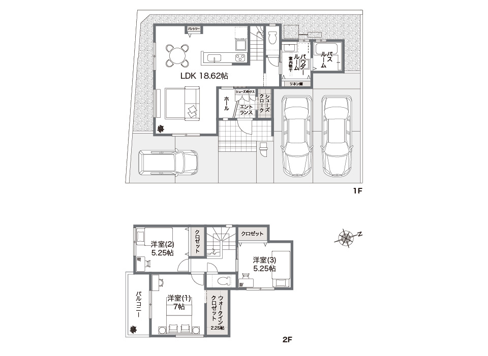 毎日の暮らしに、開放感を。ゆったり空間を叶える充実収納が魅力の家
